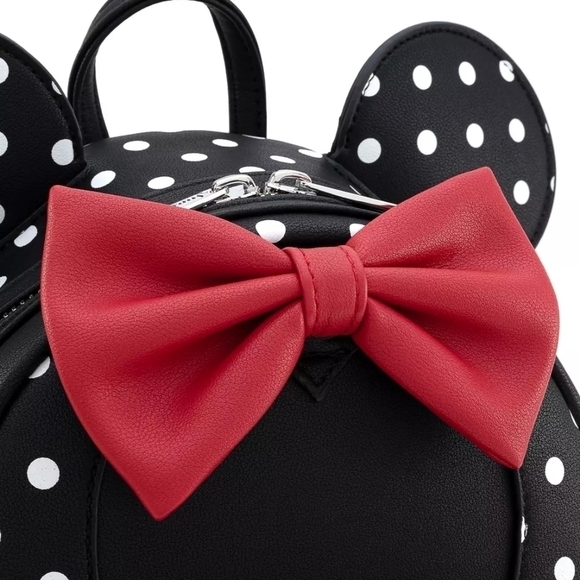 MINNIE Mouse Polka Dot Mini Backpack by Loungefly - Picture 4 of 5
